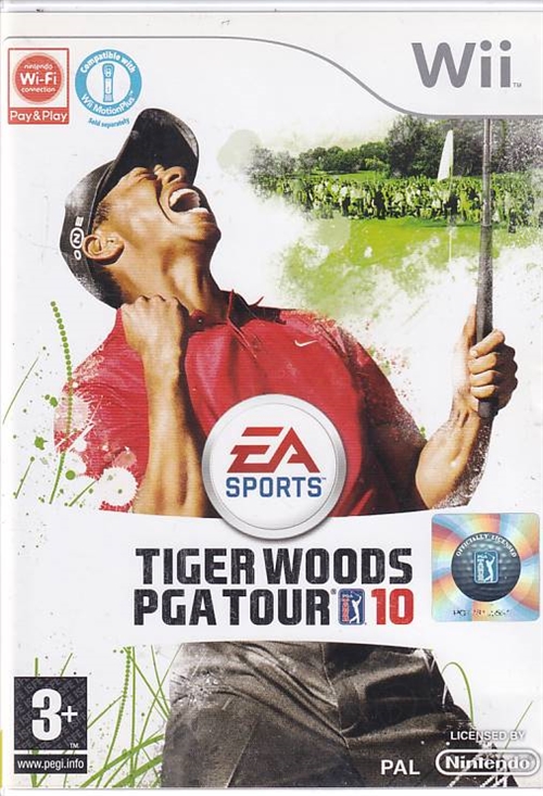 Tiger Woods PGA Tour 10 - Wii (B Grade) (Genbrug)